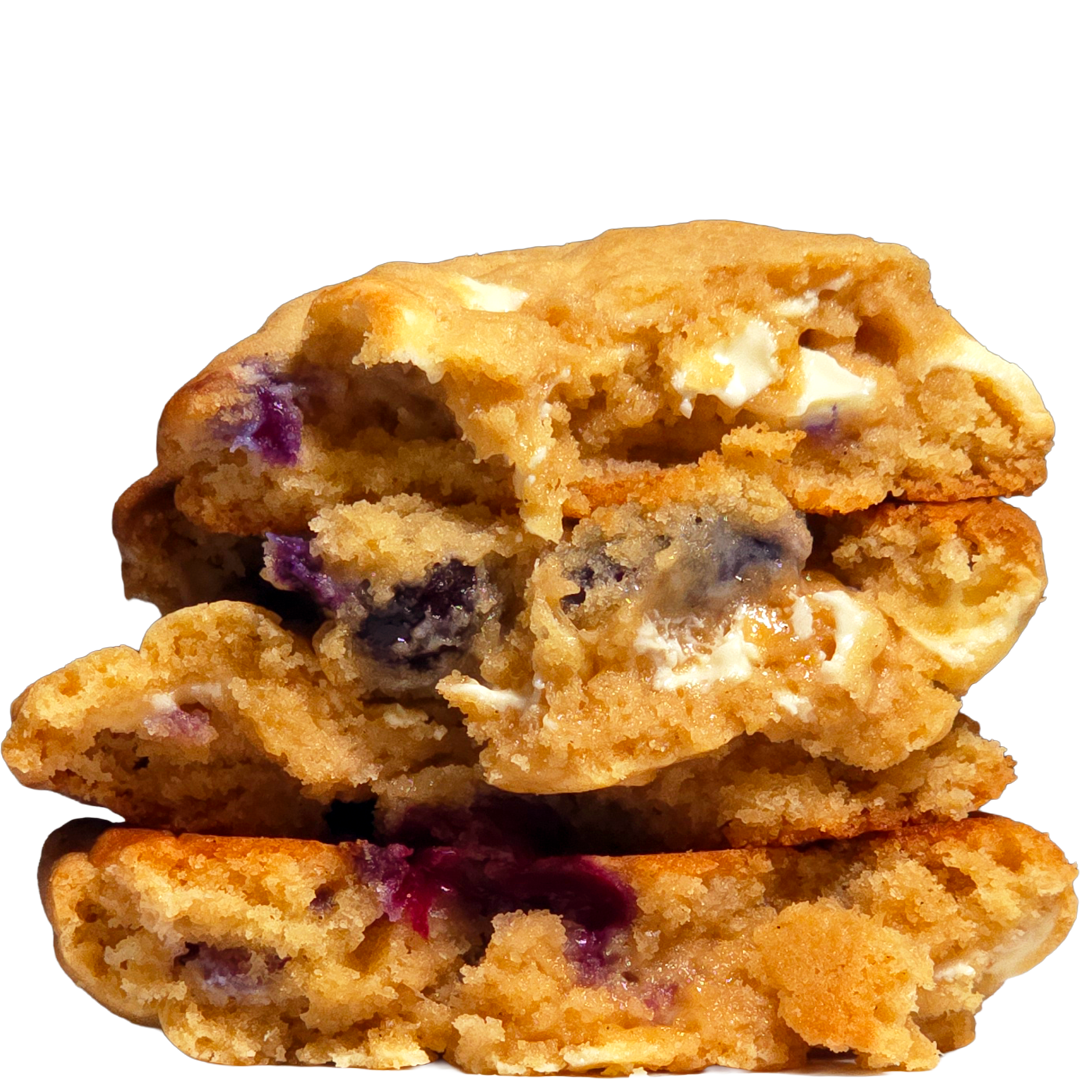 Lemon Blueberry White Chocolate Cookie Box