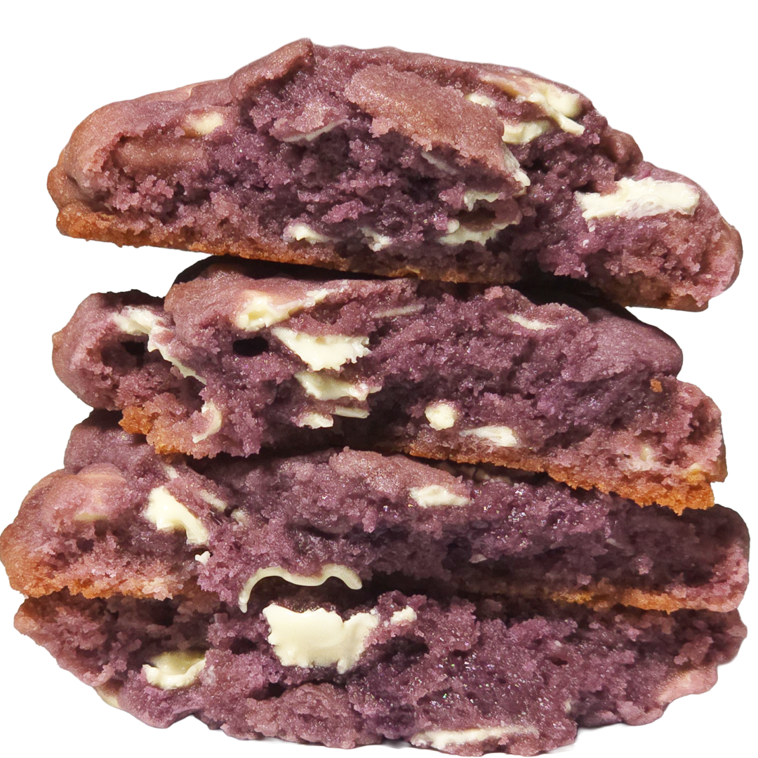 Ube and White Chocolate Cookie Box