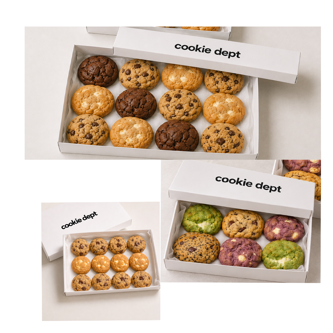mixed cookie boxes